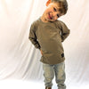 Long Sleeve Tee - Gray Olive