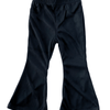 Sophie Suede Bell Bottoms - Black