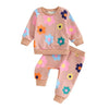 Floral Loungewear Set (Infant/Toddler Girls)